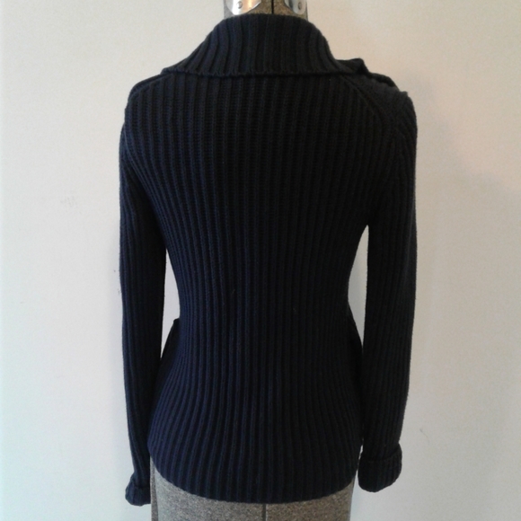 Brooks Brothers Cardigan Sweater peacoat jacket S - Picture 3 of 9